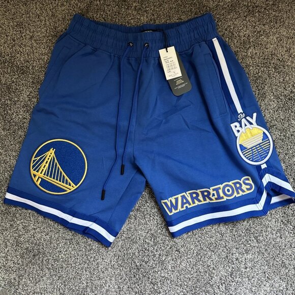 Share Men PRO STANDARD Golden State Warriors Logo Short Size Large - Picture 4 of 12
